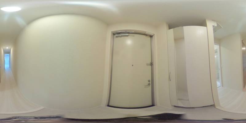 パノラマ画像玄関