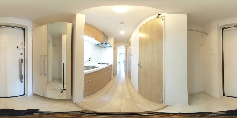 パノラマ画像玄関