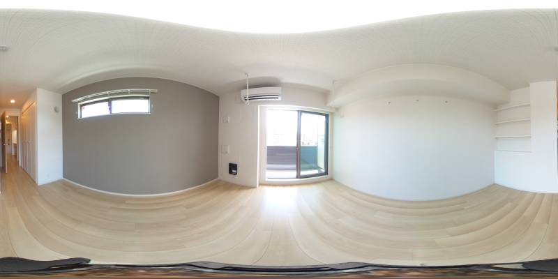 パノラマ画像洋室