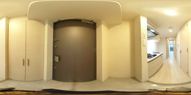 パノラマ画像玄関