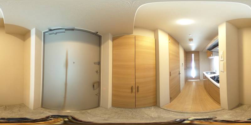 パノラマ画像玄関