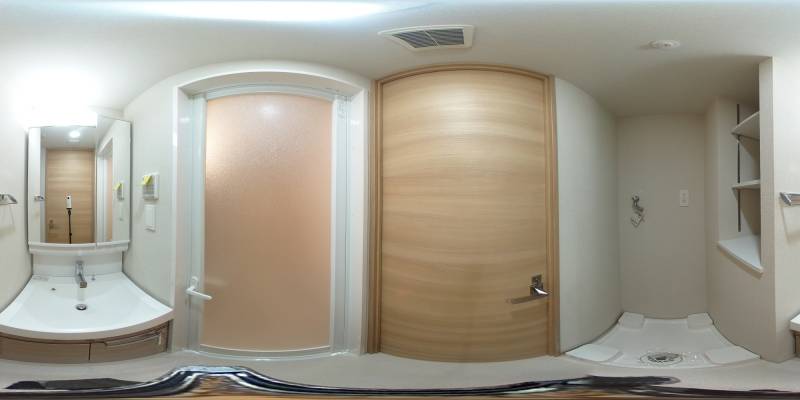 パノラマ画像洗面所