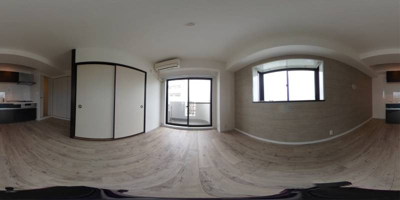 パノラマ画像リビング