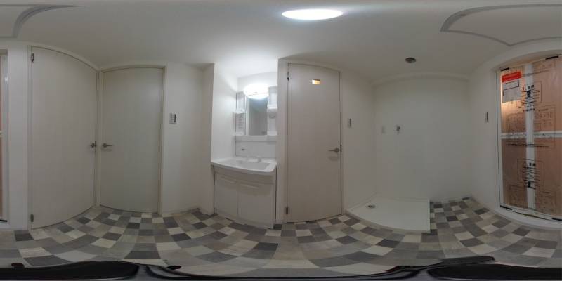 パノラマ画像洗面所