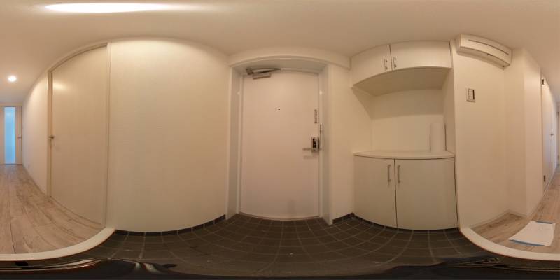 パノラマ画像玄関