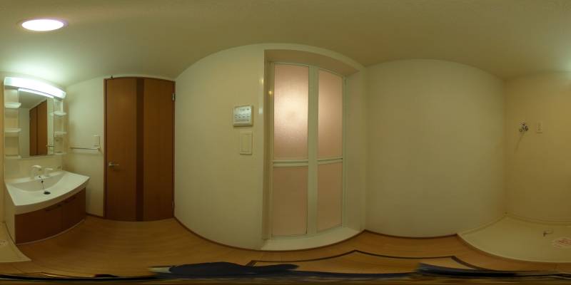 パノラマ画像洗面所