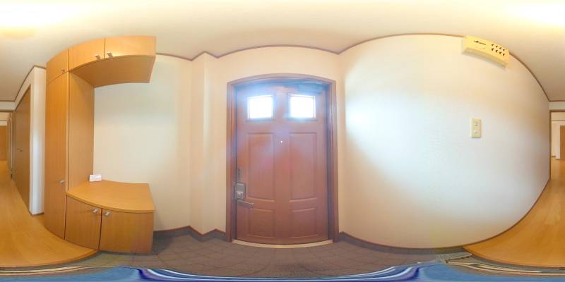 パノラマ画像玄関