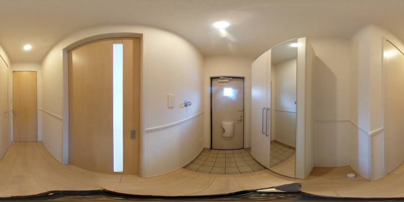 パノラマ画像玄関