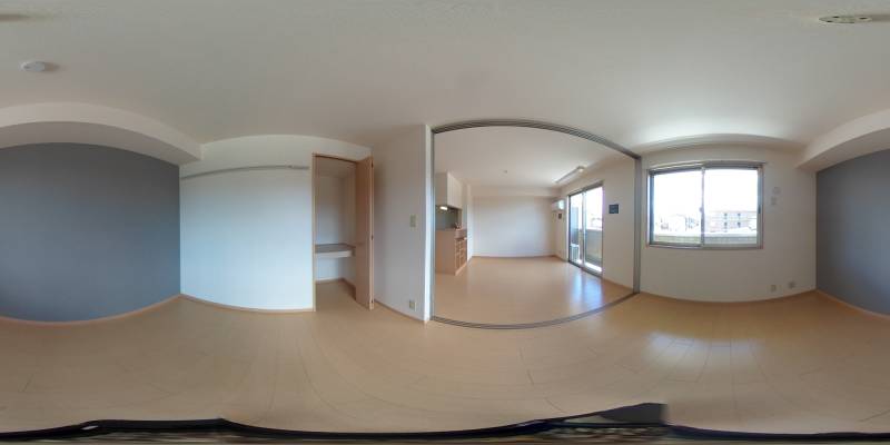 パノラマ画像洋室