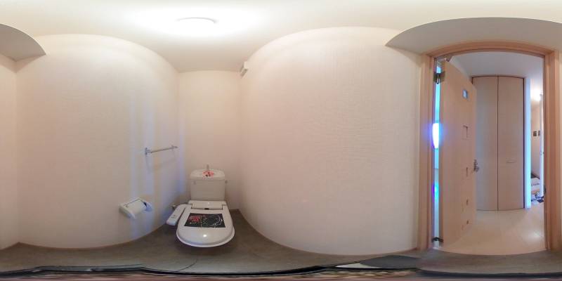 パノラマ画像トイレ