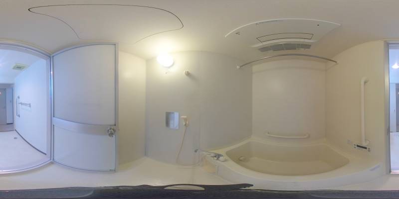 パノラマ画像バスルーム