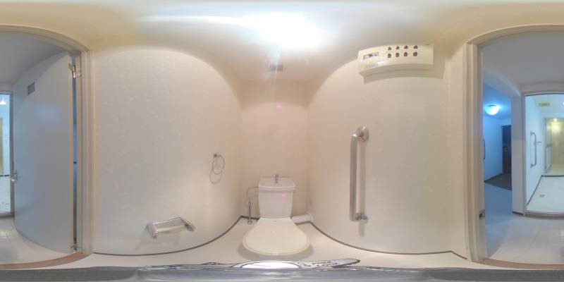 パノラマ画像トイレ