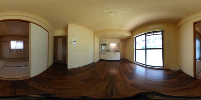 パノラマ画像リビング