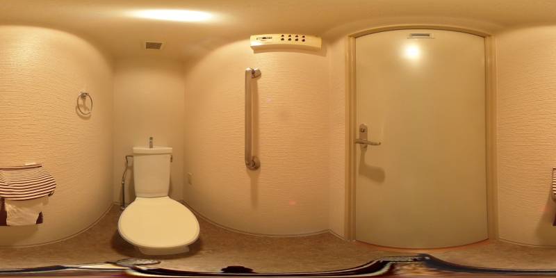 パノラマ画像トイレ