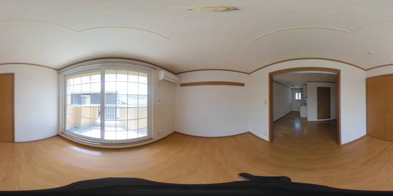 パノラマ画像洋室