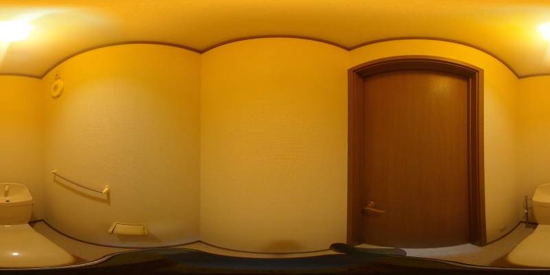 パノラマ画像トイレ