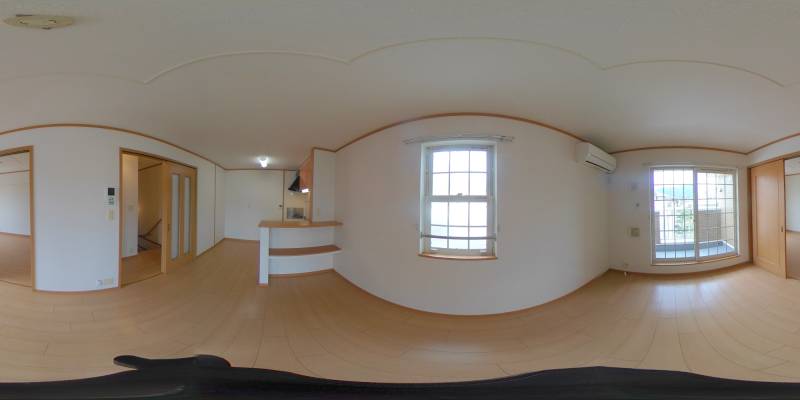 パノラマ画像リビング