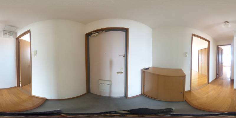 パノラマ画像玄関