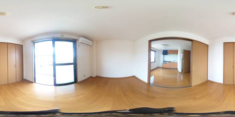 パノラマ画像洋室