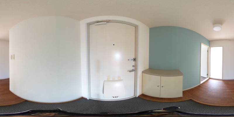 パノラマ画像玄関