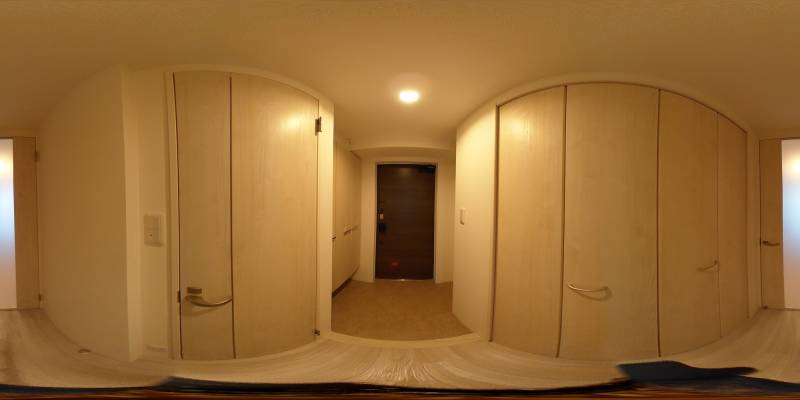 パノラマ画像玄関