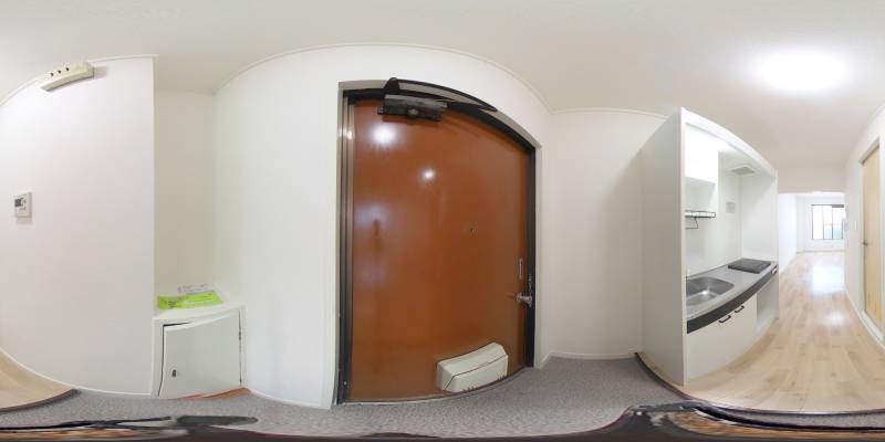 パノラマ画像玄関