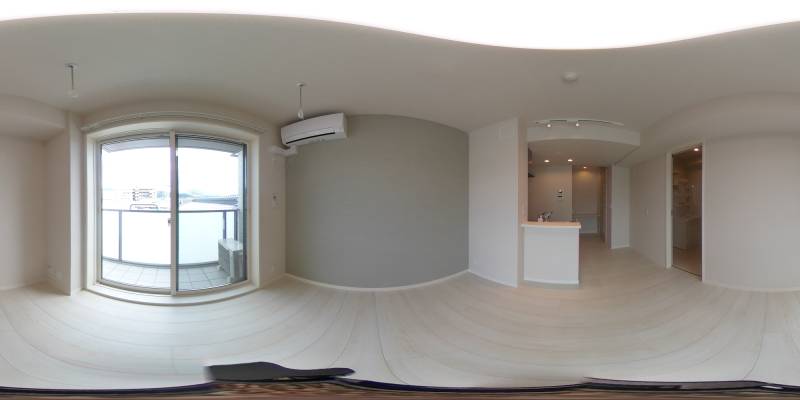 パノラマ画像洋室