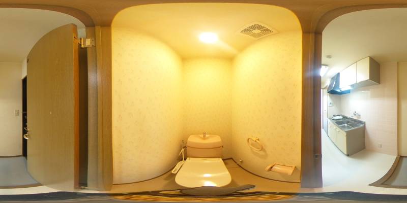 パノラマ画像トイレ