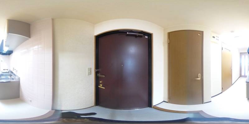 パノラマ画像玄関