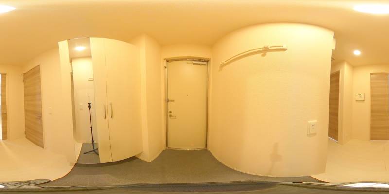 パノラマ画像玄関