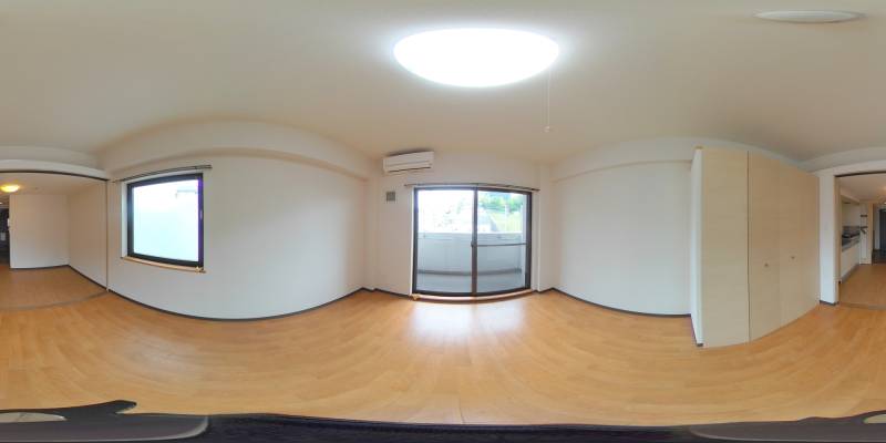 パノラマ画像洋室