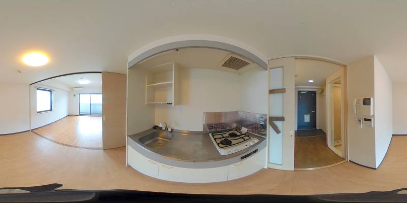 パノラマ画像キッチン