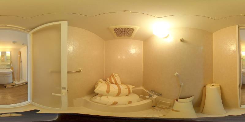 パノラマ画像バスルーム