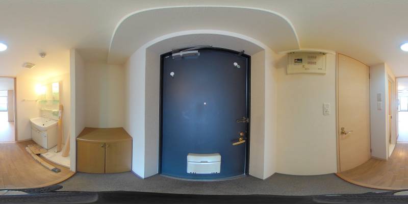 パノラマ画像玄関