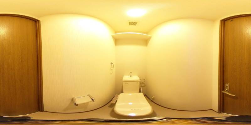 パノラマ画像トイレ