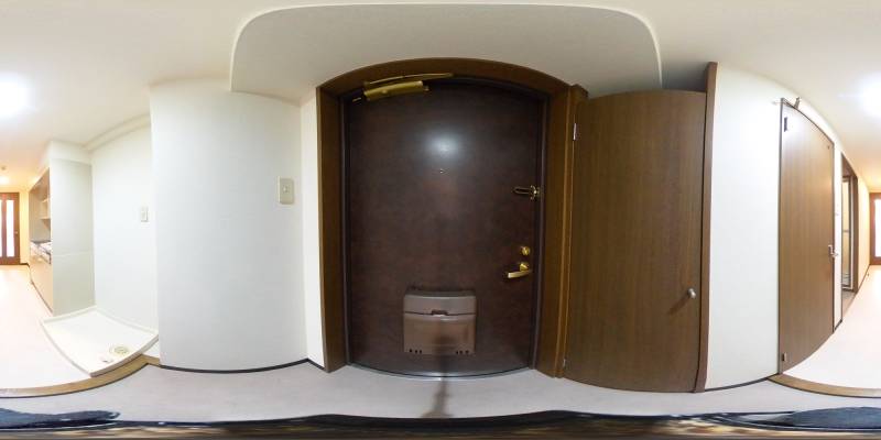 パノラマ画像玄関