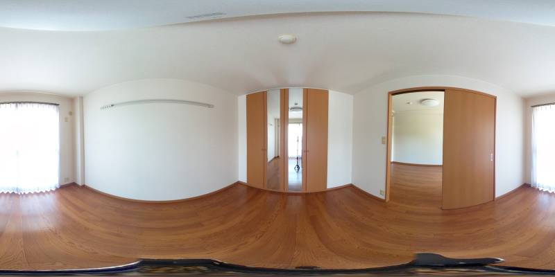 パノラマ画像洋室