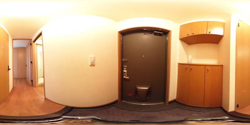 パノラマ画像玄関