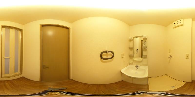 パノラマ画像洗面所