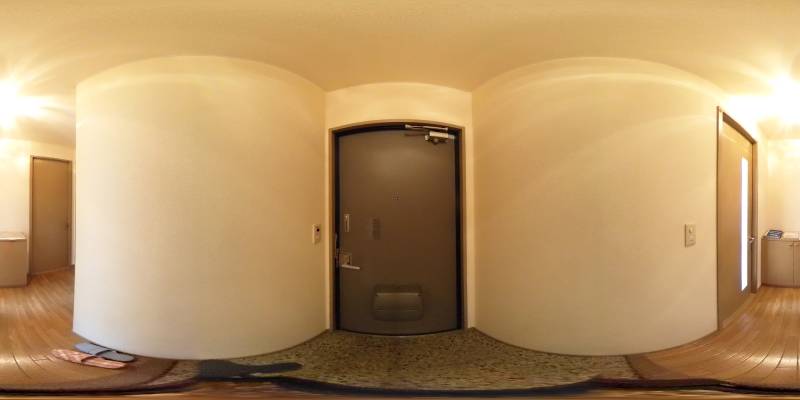 パノラマ画像玄関