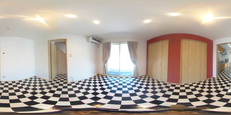 パノラマ画像洋室