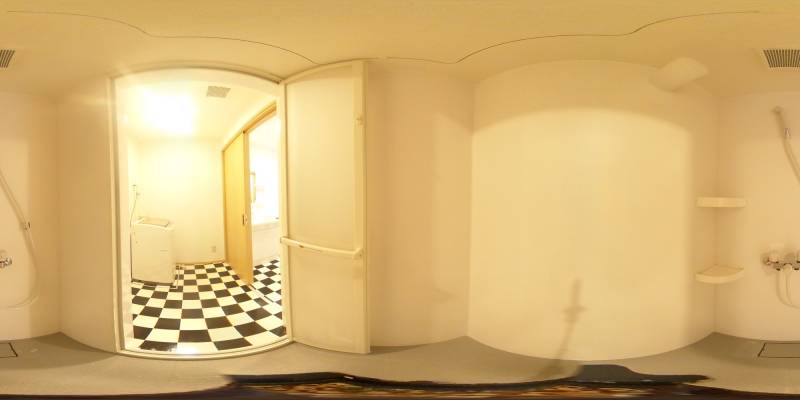 パノラマ画像バスルーム