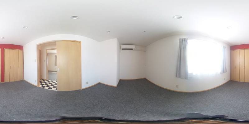 パノラマ画像洋室