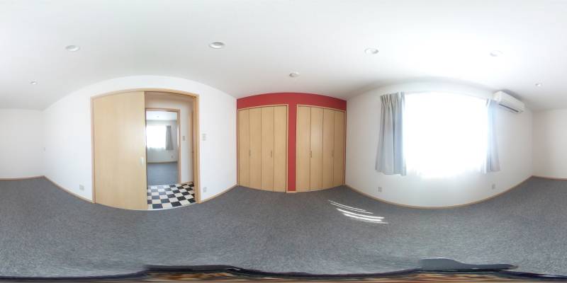 パノラマ画像洋室