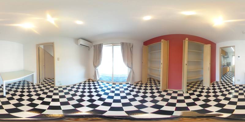 パノラマ画像洋室