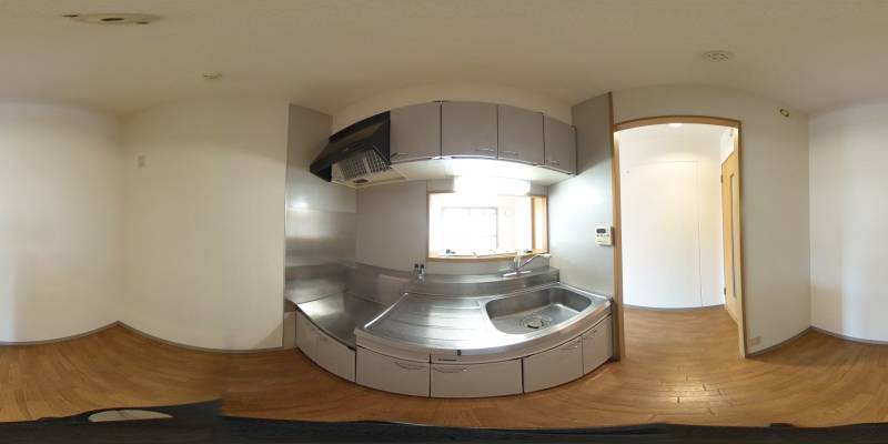 パノラマ画像キッチン