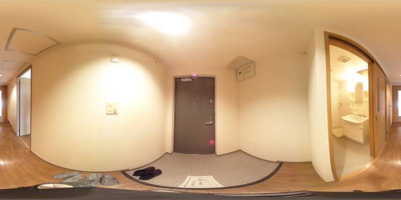 パノラマ画像玄関