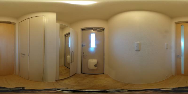 パノラマ画像玄関