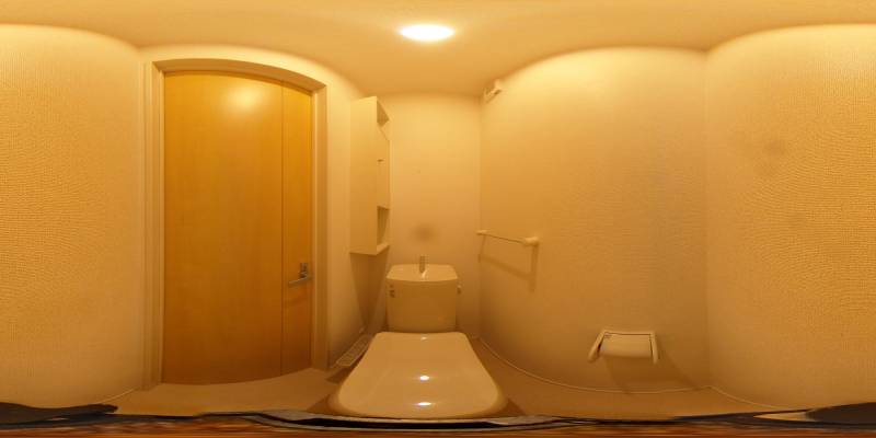 パノラマ画像トイレ