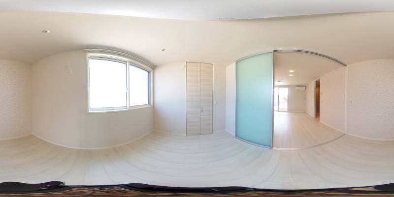 パノラマ画像洋室